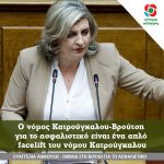 Ευαγγελία Λιακούλη: Ο νόμος Κατρούγκαλου-Βρούτση για το ασφαλιστικό είναι ένα απλό facelift του νόμου Κατρούγκαλου