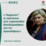Ευαγγελία Λιακούλη: «"Αόρατοι" οι τρίτεκνοι στο νομοσχέδιο Θεοδωρικάκου για τις προσλήψεις»