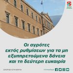 Ερώτηση στη Βουλή: «Οι αγρότες εκτός ρυθμίσεων για τα μη εξυπηρετούμενα δάνεια και τη δεύτερη ευκαιρία»