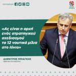 Δημήτρης Μπιάγκης: «Ας είναι η αρχή ενός στρατηγικού σχεδιασμού τα 12 ναυτικά μίλια στο Ιόνιο»
