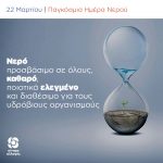 22 Μαρτίου | Παγκόσμια Ημέρα Νερού: «Όχι στις θεωρίες, ναι σε μια νέα αντίληψη»