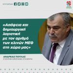 Ανδρέας Πουλάς: «Ασάφεια και δημιουργική λογιστική με τον αριθμό των κλινών ΜΕΘ στη χώρα μας»