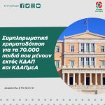Συμπληρωματική χρηματοδότηση για τα 70.000 παιδιά που μένουν εκτός ΚΔΑΠ και ΚΔΑΠμεΑ