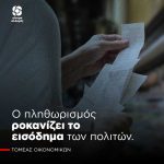 Ο πληθωρισμός ροκανίζει το εισόδημα των πολιτών