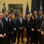 Συνάντηση Μιχάλη Κατρίνη με τον Πρόεδρο της Κ.Ο. του Αλβανικού Σοσιαλιστικού Κόμματος Taulant Balla