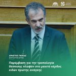 Παρέμβαση Χρήστου Γκόκα για την τροπολογία θέσπισης πλαφόν στο μεικτό κέρδος ειδών πρώτης ανάγκης