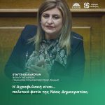 Eυαγγελία Λιακούλη: «Η Αγροφυλακή είναι... πολιτικό φετίχ της Νέας Δημοκρατίας»