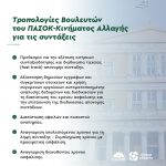 Tροπολογίες Βουλευτών του ΠΑΣΟΚ-Κινήματος Αλλαγής για τις συντάξεις