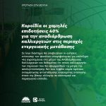 Κοροϊδία οι χαμηλές επιδοτήσεις 40% για την αναδιάρθρωση καλλιεργειών στις περιοχές ενεργειακής μετάβασης