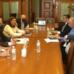 Συνάντηση με εκπροσώπους του Πανελλήνιου Συνδέσμου Τεχνικών Εταιρειών (ΣΑΤΕ)