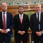 Συνάντηση Νίκου Ανδρουλάκη με αντιπροσωπεία της Φινλανδίας