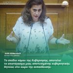 Ομιλία Χαράς Κεφαλίδου επί του ν/σ του Υπουργείου Παιδείας
