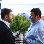 Επίσκεψη Νίκου Ανδρουλάκη στη Λίμνη Ευβοίας