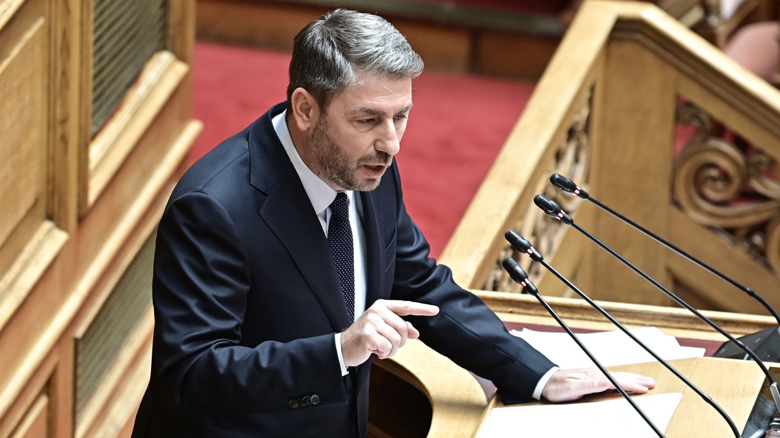 «Οι μπλε φάκελοι του επιτελικού κράτους που μοίρασε ο κ. Μητσοτάκης, έχουν μετατραπεί σε μπλε φακελάκια» «Οι μπλε φάκελοι του επιτελικού κράτους που μοίρασε ο κ. Μητσοτάκης, έχουν μετατραπεί σε μπλε φακελάκια»