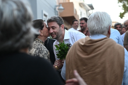 Ομιλία Νίκου Ανδρουλάκη στα Κάτω Καλέσα του Ηρακλείου Κρήτης