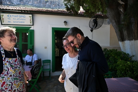 Επίσκεψη Νίκου Ανδρουλάκη στο Καστελλόριζο